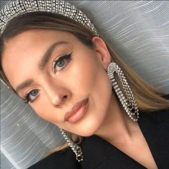 Zara Padded Rhinestone Headband main image 9